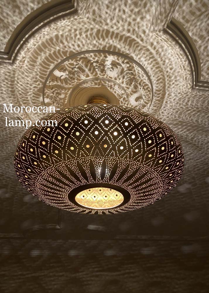 Suspension marocaine, plafond de lampe - Depuis